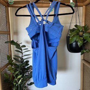 Lululemon Strappy Blue Tank